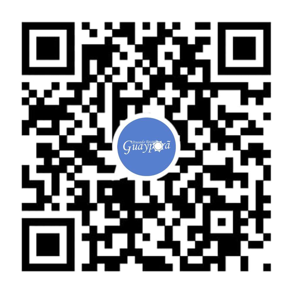 QR code do WhatsApp da Pousada Recanto Guayporã